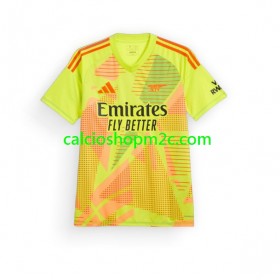 Arsenal Portiere Maglia Prima 2024/2025 Manica Corta